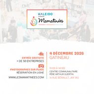 4 décembre 2026 | Gatineau | Location d'un kiosque